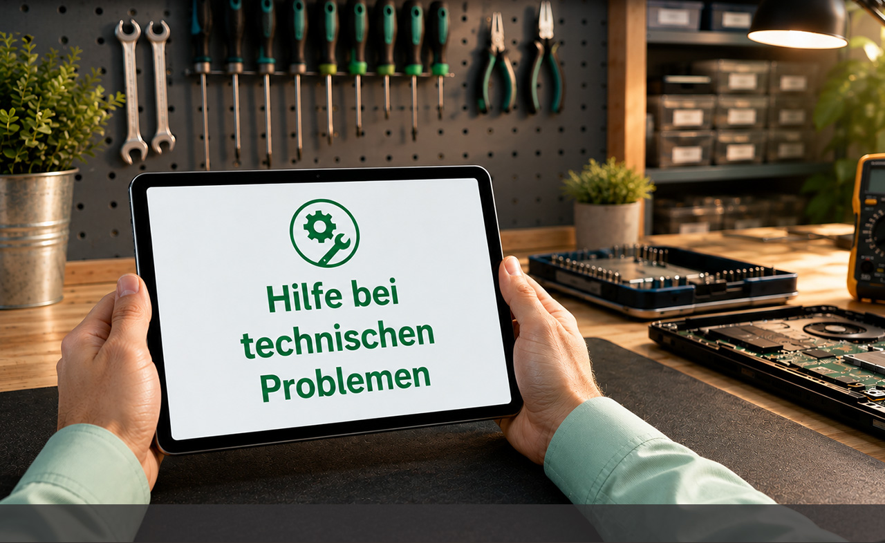 Hilfe bei technischen Problemen